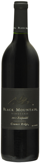 Image of Bottle of 2012, Black Mountain Vineyard, California, Cramer Ridge